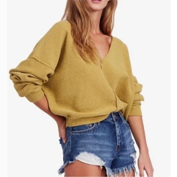 Free People Take Me Places pullover sweater